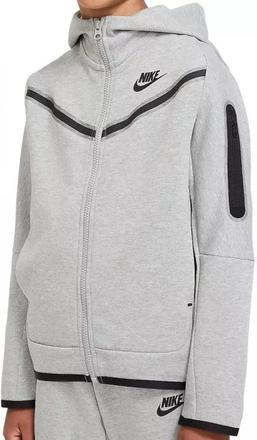 Mikina s kapucňou nike y nsw tech,veľ.158-170cm, nike,158