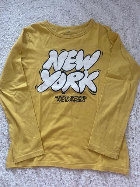 Tričká s dlhým rukávom, h&m,134