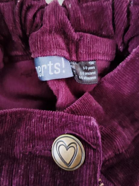 Menčestrové nohavice, pepperts,134