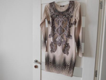 Šaty do hneda mini-38 v,, 38