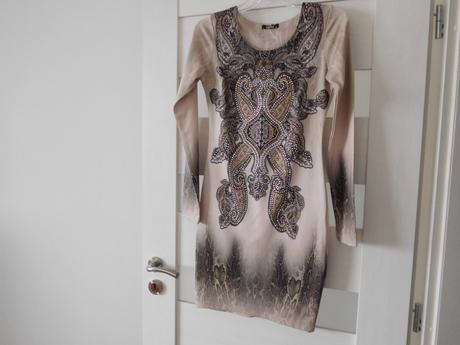 Šaty do hneda mini-38 v,, 38