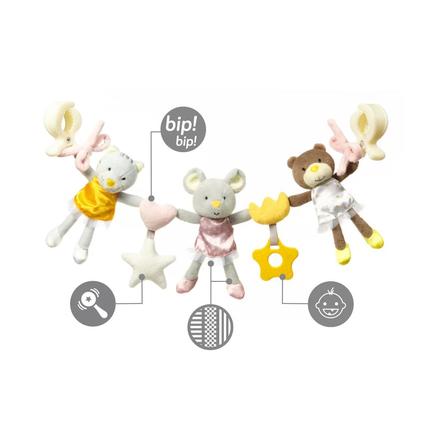 Babyono závesná hračka ballerinas,