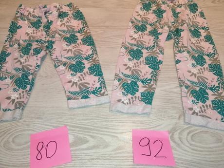 Tepláky veľ. 80 a 92 zn. socute, 80