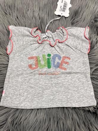 Dievčenské tričko s fodričkami a nápisom (62-68), 62