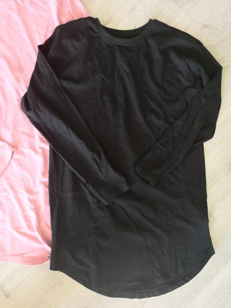 Predĺžené trička s dlhým rukavom, reserved,164