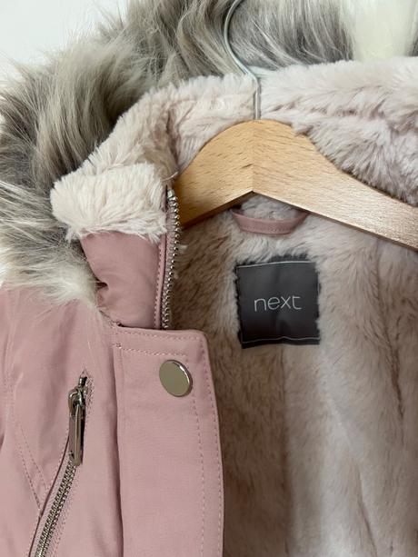 Zimná kožušinková next bunda veľ. 110 (5r.), next,110
