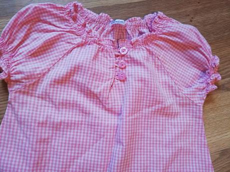 Letna károvaná blúzka, baby club,86