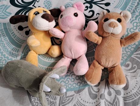Zvieratká 4 ks,