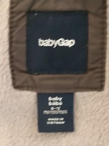 Chlapčenská tmavo sivá zimná bunda, gap, gap,74