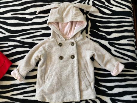Dievčenský kabát / bunda 3-6 m, f&f,68