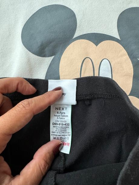Súprava mickey mouse, 116 unisex, next,116