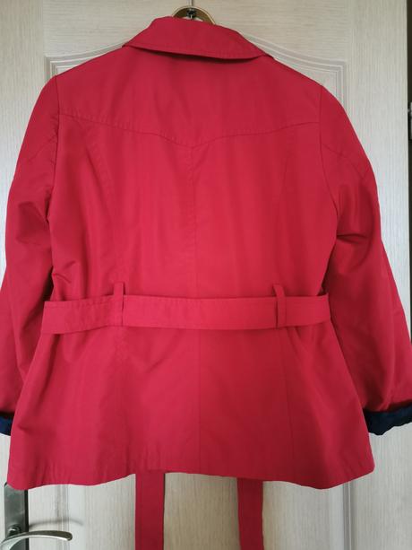 Červený prechodný dámsky kabatik, george,42