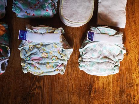 Látkové plienky rôzne, bambi roxy,4 kg - 9 kg