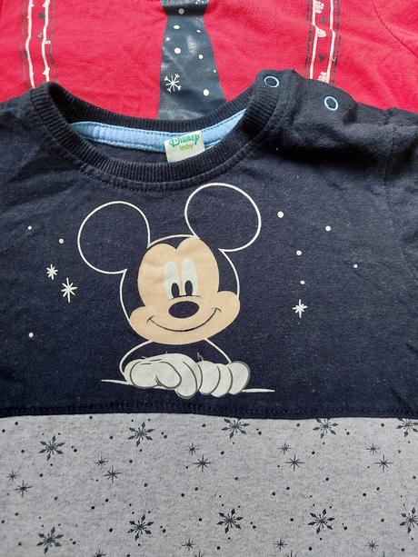 Vianočný nátelník mickey, baby,92
