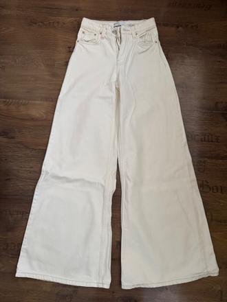 Bershka super wide leg rifle, bershka,32