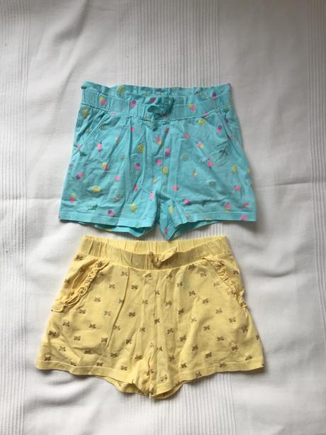Kraťasy 122/128 cena spolu, h&m,128