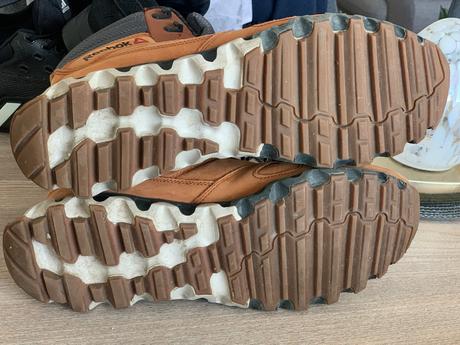 Kožené turistické tenisky, topánky, reebok,44