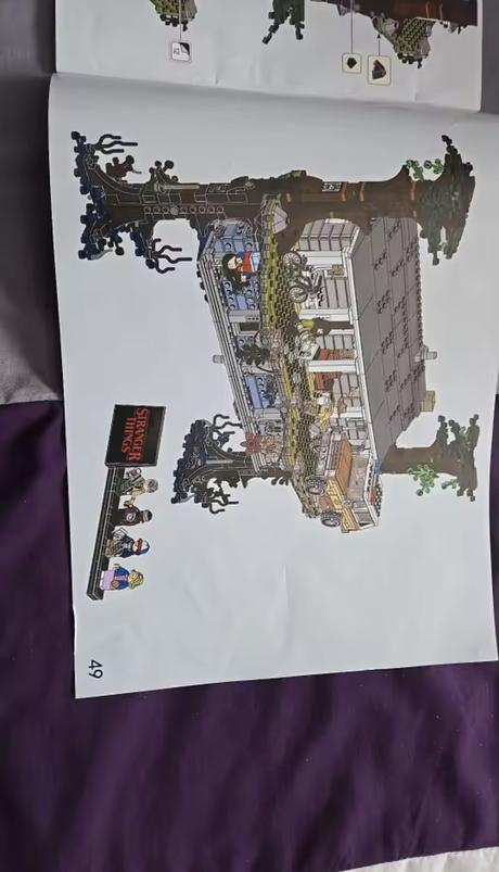 Stranger things lego 75810 upside down, 