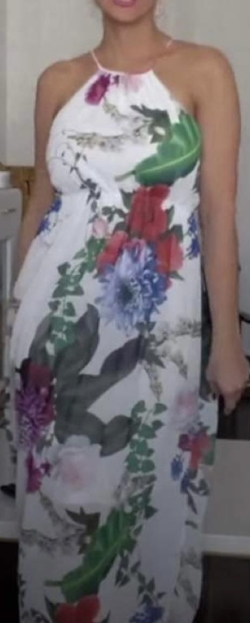 Letne kvetovane saty, m