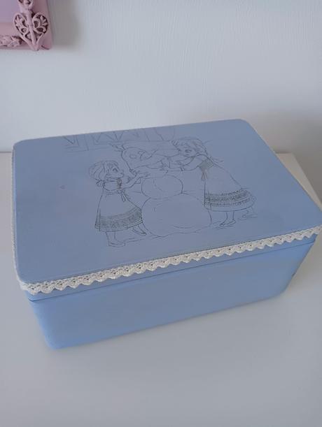 Drevené škatule na hračky, 