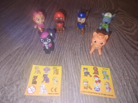 Paw patrol figurky z jogurtov, 
