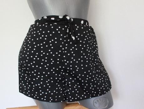 Bodkovane pyzamove nohavice, xl