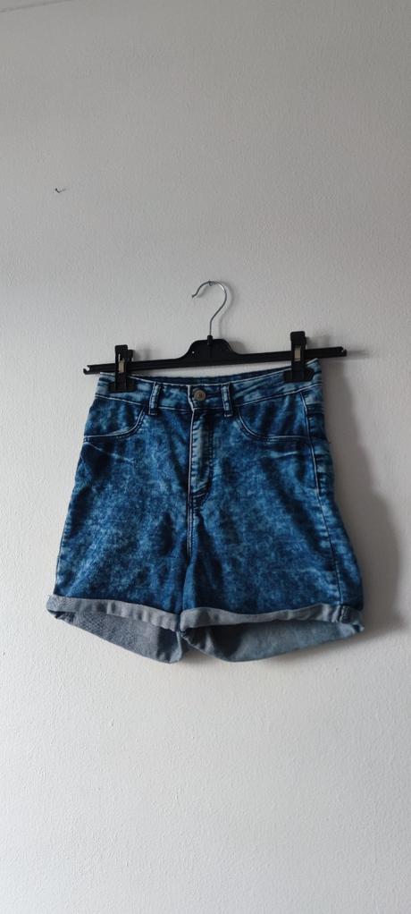 Rifľové šortky, sinsay,xs