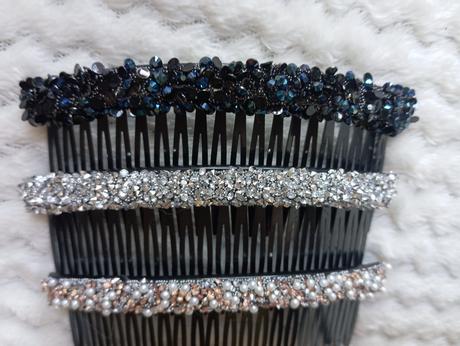 Hrebienky do vlasov ozdobné hrebene, 