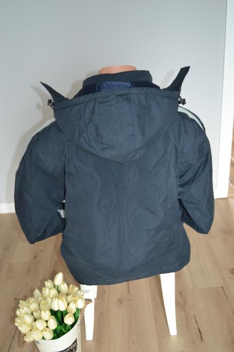 Pánska zimná bunda s kapucňou, veľkosť m, m