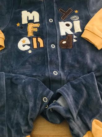 Detsky overal velur, 68