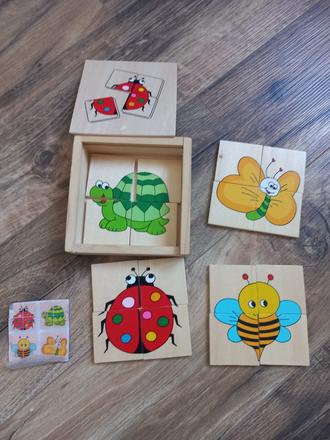 Drevene puzzle,