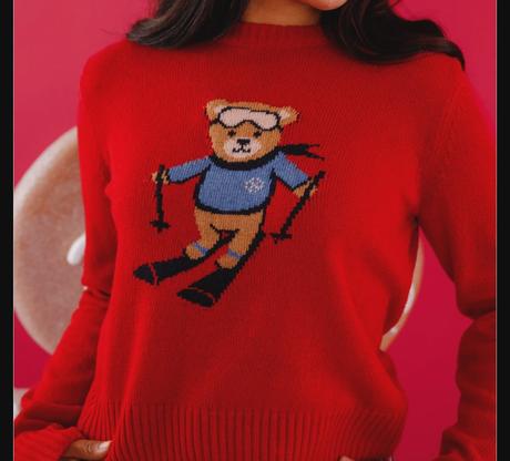 Subdued orig. jedinečný dámsky červený svetrík, s