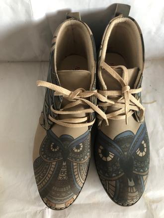 Krasne topanky so sovami sova, 39