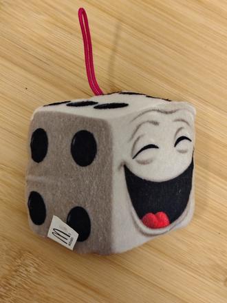 Zberateľský plyšák kocka dice, mcdonald's, 10 cm, 