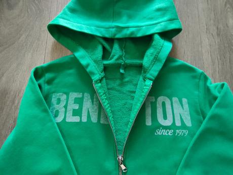 Kvalitná detská mikina zn.benetton,10-11 r, 150 cm, benetton,152