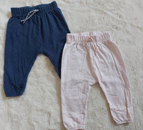 2x lahke letne nohavice 74 fred & flo, f&f,74