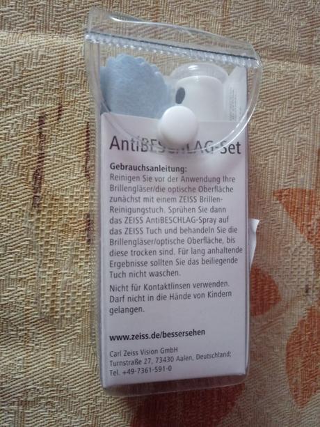 Sprej proti zahmlievaniu, 