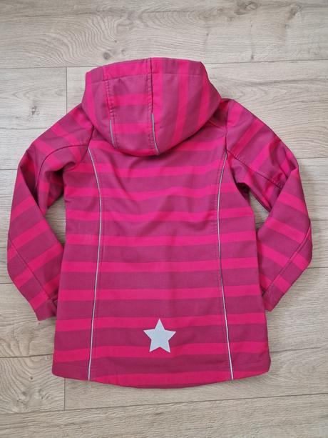 Softshelova bunda tchibo 146/152 ruzova, tchibo,146