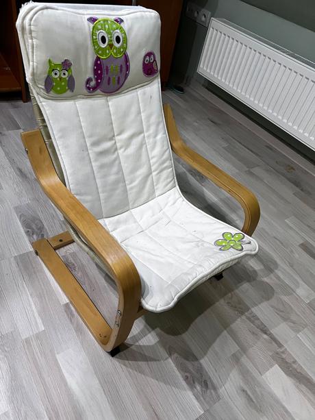 Detské kreslo ikea poang,