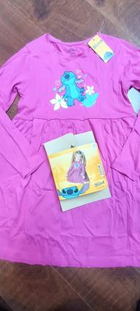 Šaty stitch, disney,128