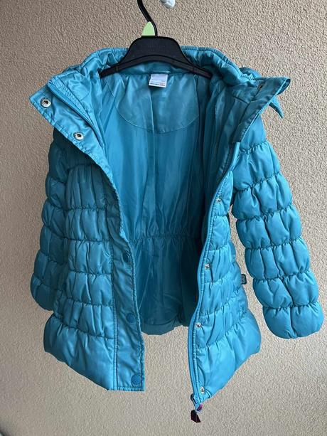 Dievčenská tyrkysová bunda, coccodrillo,122