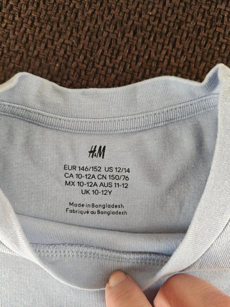Tričko, h&m,146