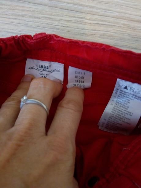 Nohavice l.o.g.g., č. 116, h&m,110