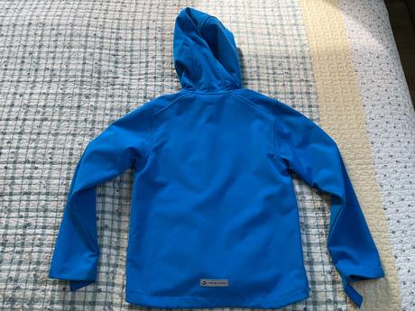 Softshellova bunda s kapucnou (vel.140/146), alpine pro,146