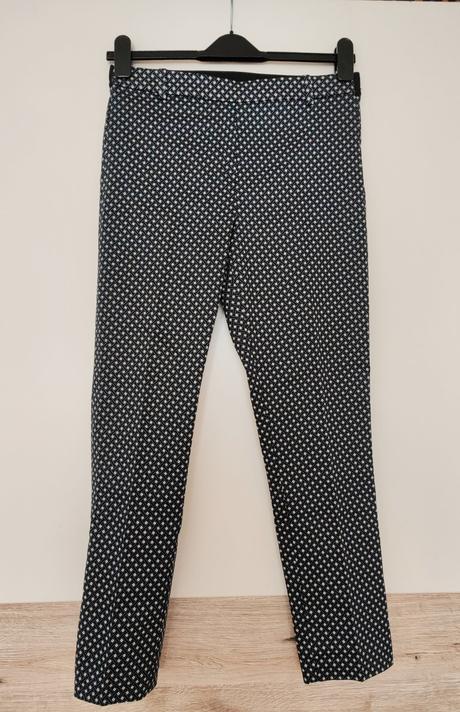 Vzorované nohavice, h&m,xl