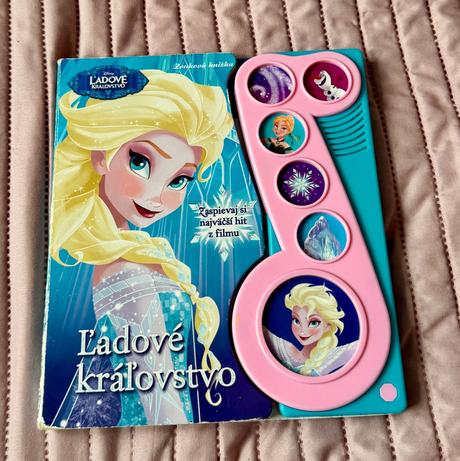 Zvuková kniha ľadové kráľovstvo,