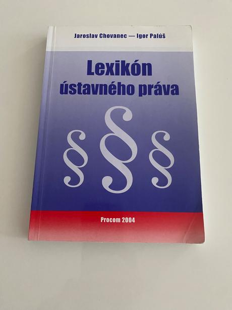 Lexikon ústavného práva, 