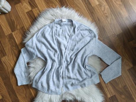 Dámsky sveter bez zapínania oversize, h&m,l