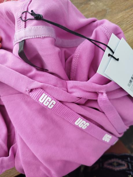 Oversized mikinové šaty ugg, s