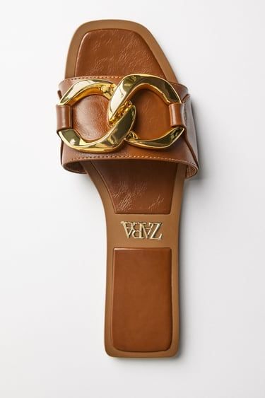 Nádherné kožené šľapky značky zara, zara,37